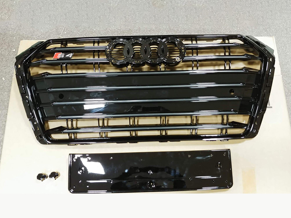 Audi A4 Pre-Facelift B9 2015-2018 Front Grill, Singleframe Grill, S4 Black Style